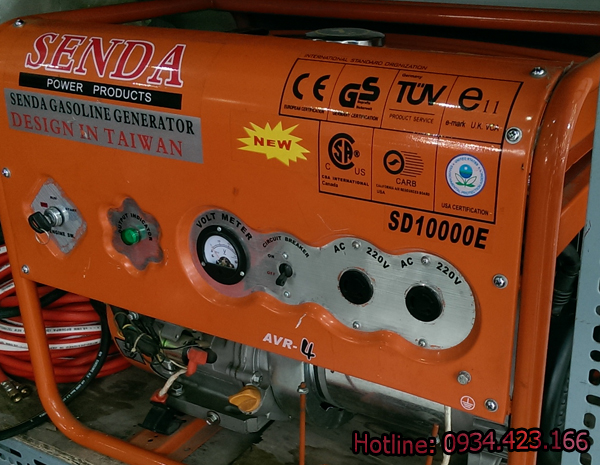 máy phát điện gia đình SD10000E 3