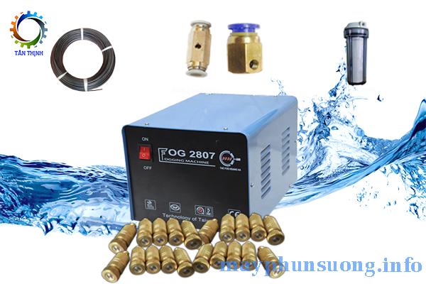 Lý do bạn nên mua ngay máy bơm phun sương 12v he thong phun suong 20 bec FOG 2807-2