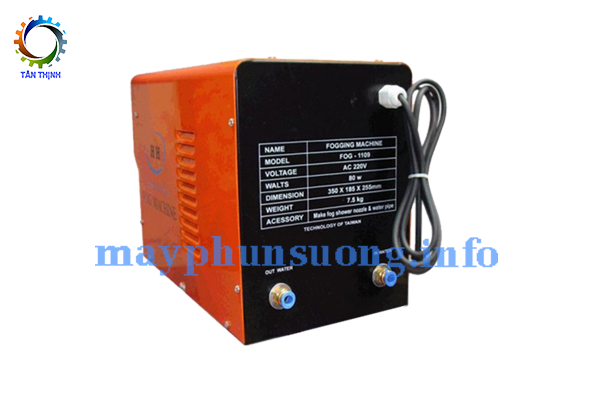 Thoải mái hơn với máy bơm phun sương tạo ẩm may phun suong 1109 -1