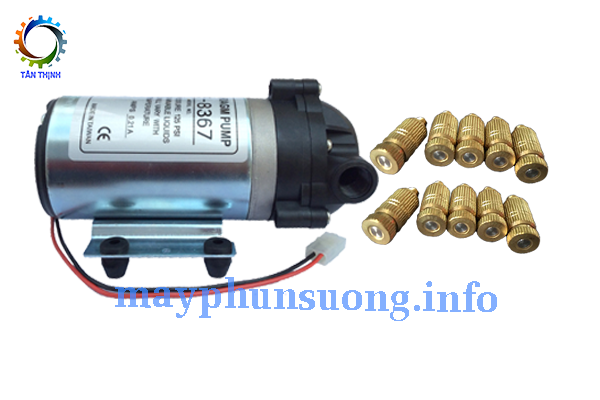Tại sao nên lắp đặt hệ thống phun sương ở Hà Nội may phun suong 24v dai loan va bec