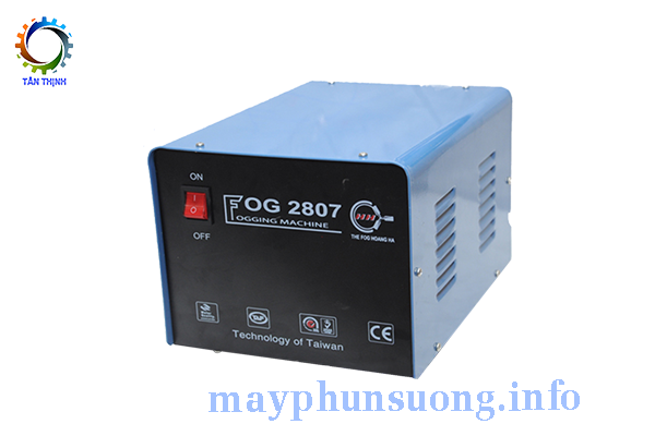 Máy phun sương hơi nước cho một mùa hè tuyệt vời may phun suong fog2807