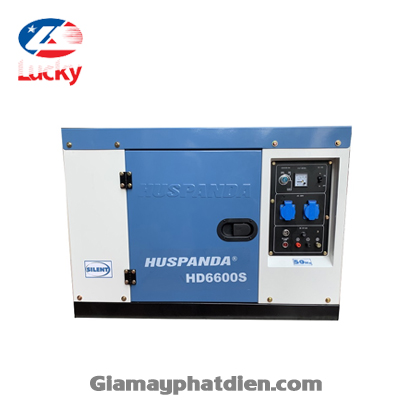 Máy Phát điện Huspanda Hd6600s (máy Dầu Giảm âm) Máy Phát điện Huspanda Hd6600s (máy Dầu Giảm âm)