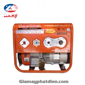 Máy phát điện gia đình 3.1kw giật nổ Sanda SD4500R
