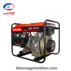 Máy phát điện gia đình 3kw Kama KDE3500T