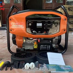 May Phat Dien Chay Xang 5kw Huspanda H6600e 1 Min